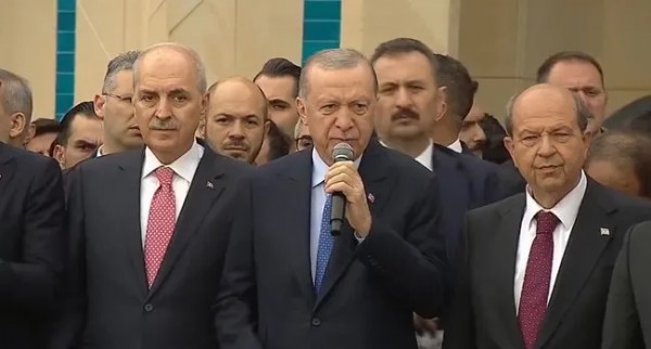 Cumhurtbaşkanı Erdoğan'dan net Kıbrıs mesajı! ' Türkiye ile KKTC kader ortağıdır'